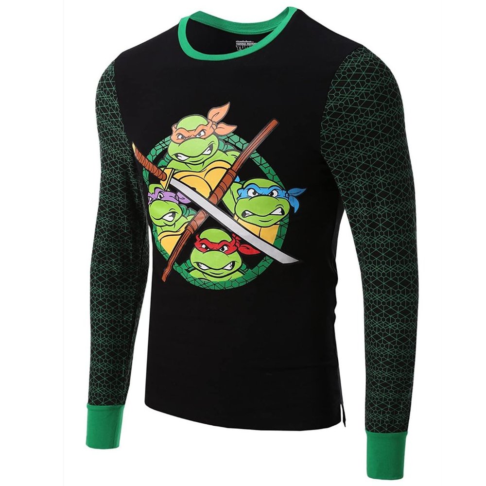 Ninja Turtles Cool Johns Long Sleeve Thermal Shirt
